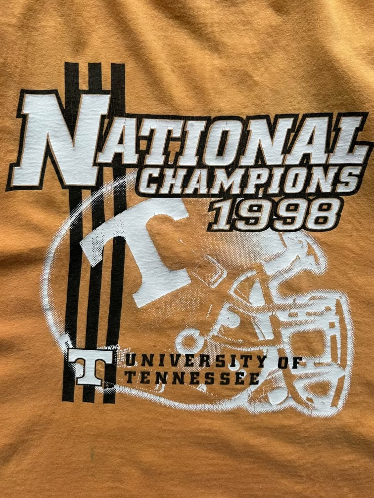 90s Adidas Tennessee National Champions T-Shirt - XL