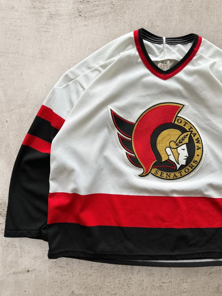 90s Ottawa Senators Mesh Hockey Jersey - XL