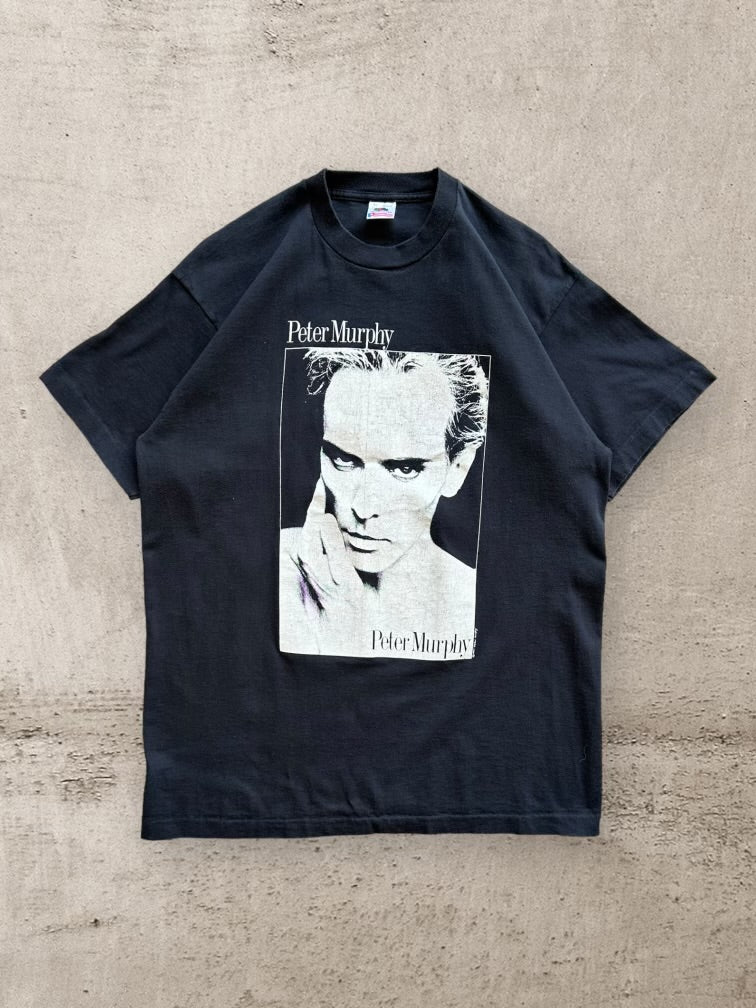 90s Peter Murphy Graphic T-Shirt - Large