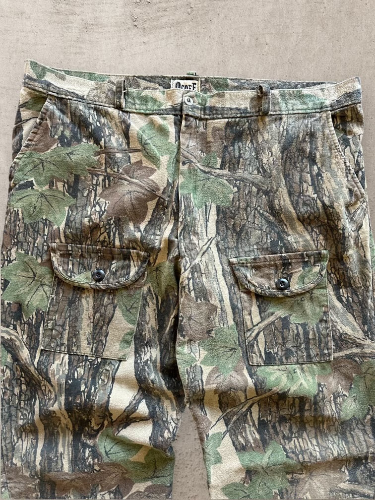 90s OcoeE Real Tree Camouflage Cargo Pants - 41