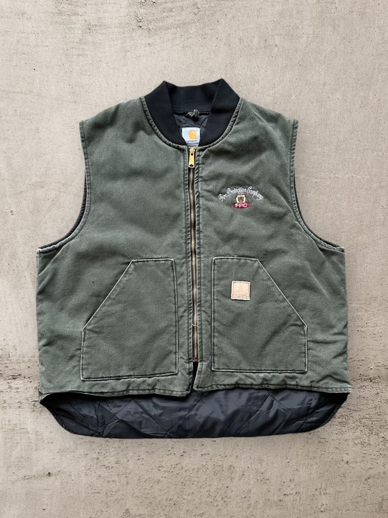 90s Carhartt FPC Work Vest - XXL