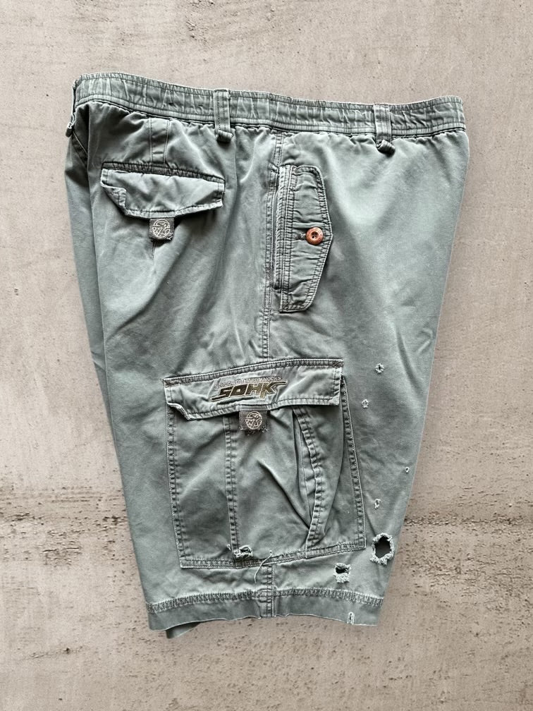 00s School of Hard Knocks Baggy Cargo Shorts - 38