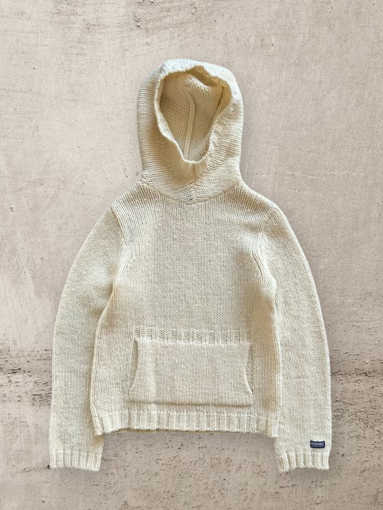 00s Abercrombie Hooded Wool Sweater - Medium