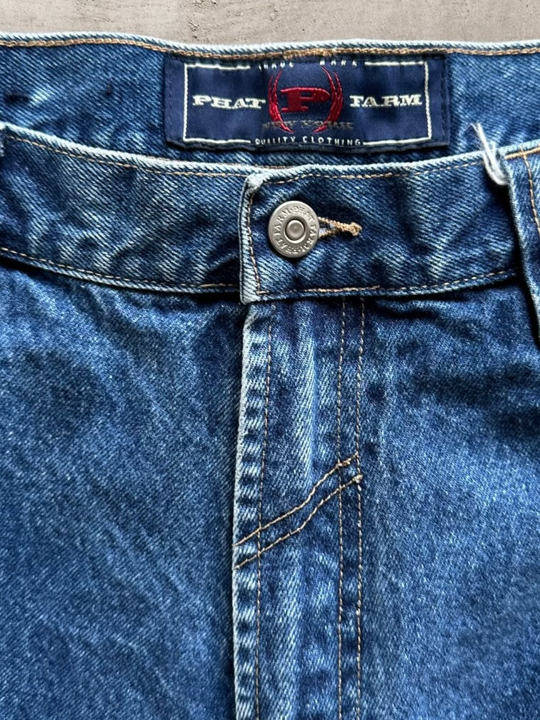 00s Phat Farm Denim Carpenter Shorts - 38