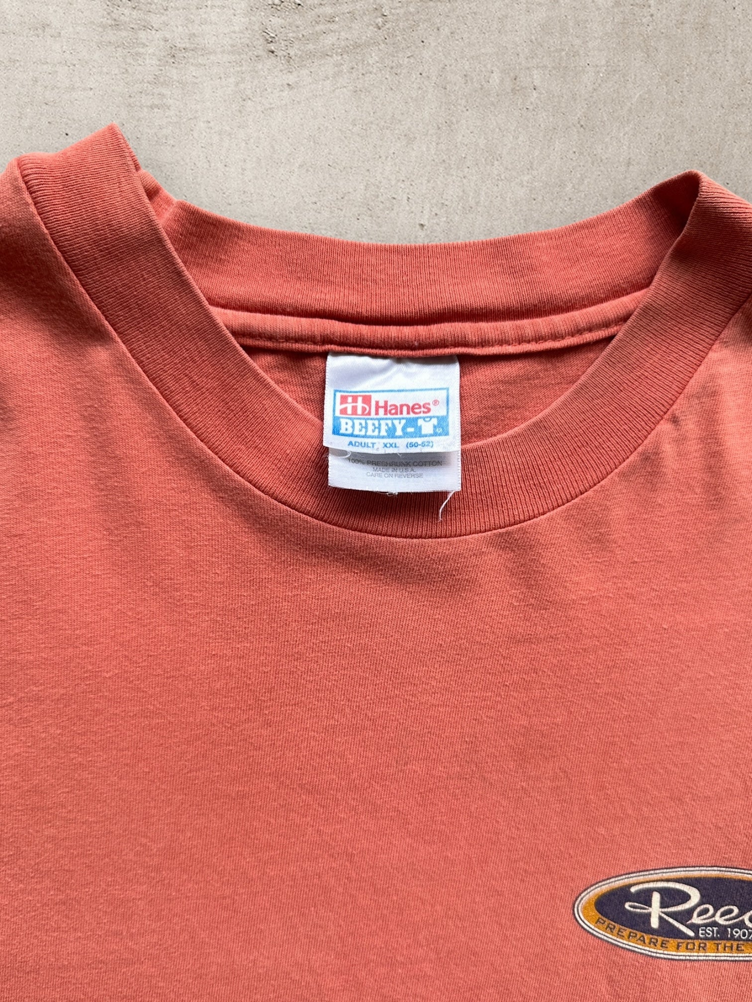 90s Reeds Prepare for the Elements Graphic T-Shirt - 2XL