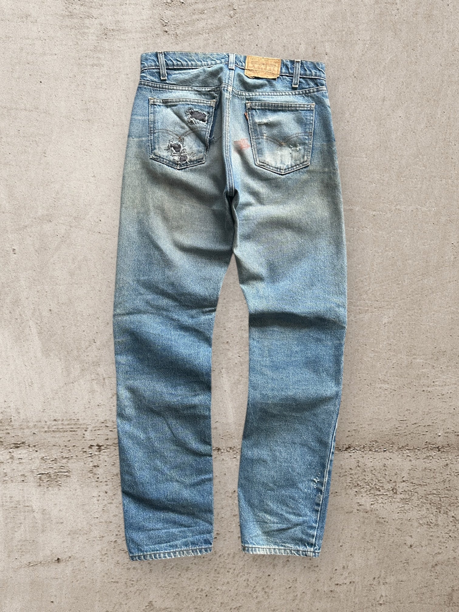 80s Levi’s Faded & Distressed Denim Jeans - 34