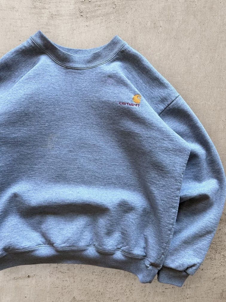 90s Carhartt Thermal Lined Crewneck - XL