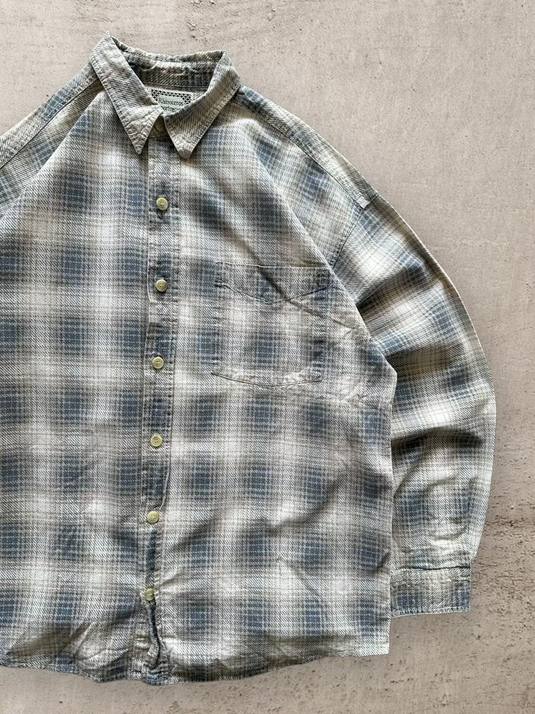 00s Rhinoceros Sportwear Plaid Flannel -  XL