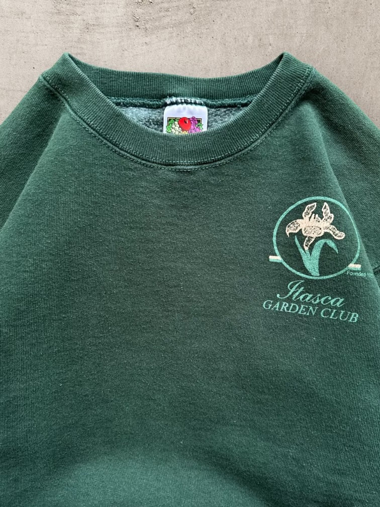 90s Itasca Garden Club Crewneck - Small