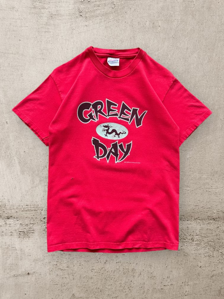 00s Green Day Graphic T-Shirt - Small