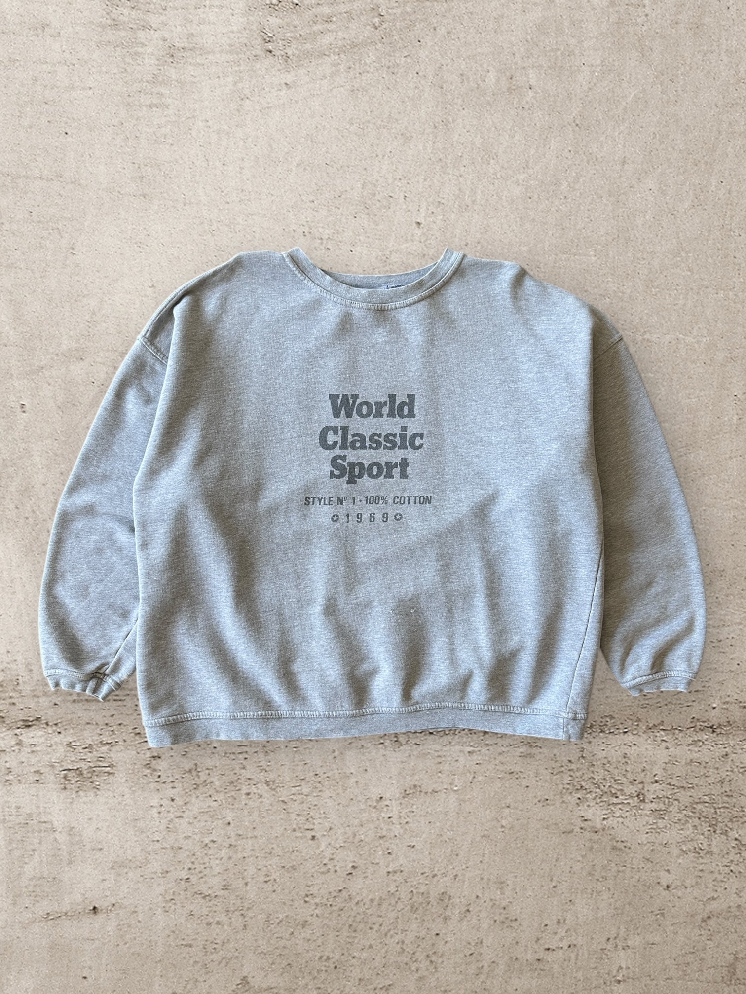 90s Gap World Classic Sport Crewneck - XL