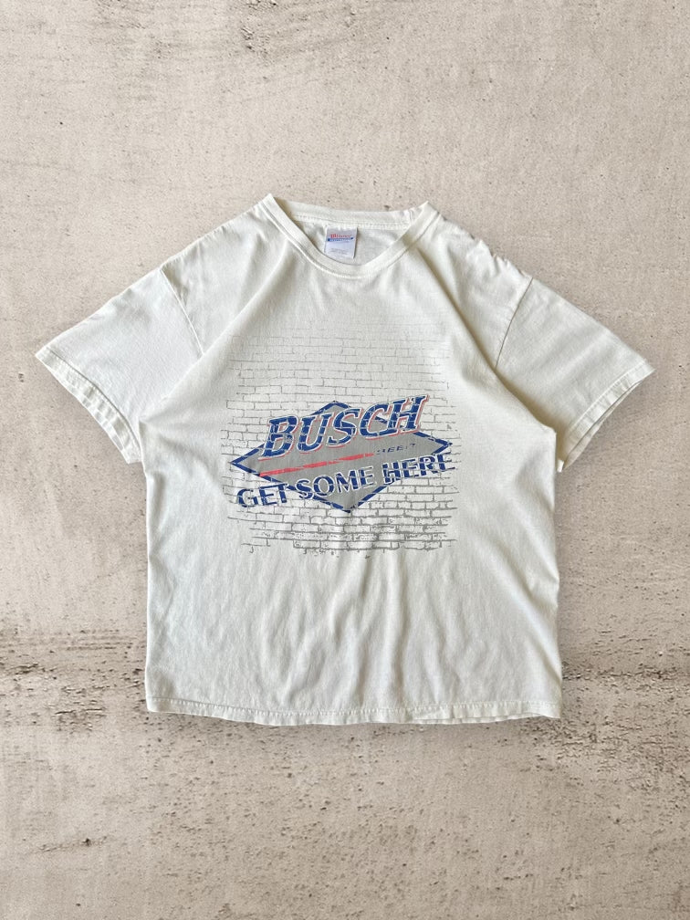 00s Busch Beer T-Shirt - Large