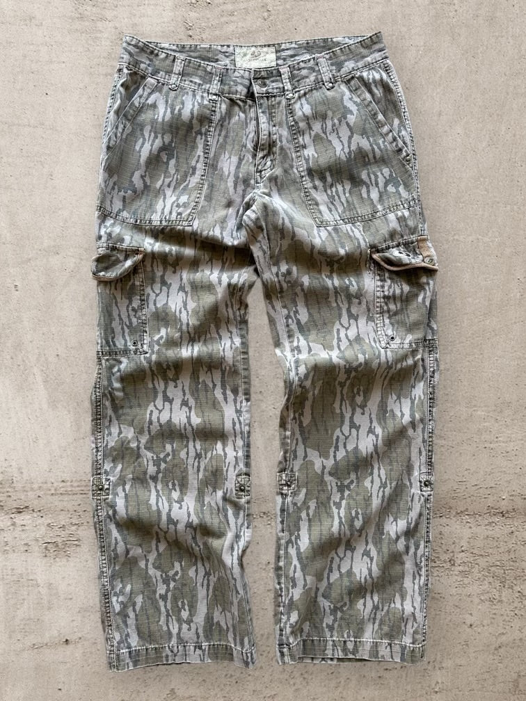 00s Mossy Oak Real Tree Camouflage Cargo Pants - 33x31