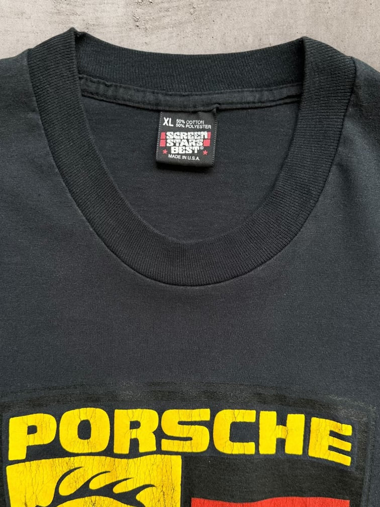 90s Porsche Graphic T-Shirt - Large