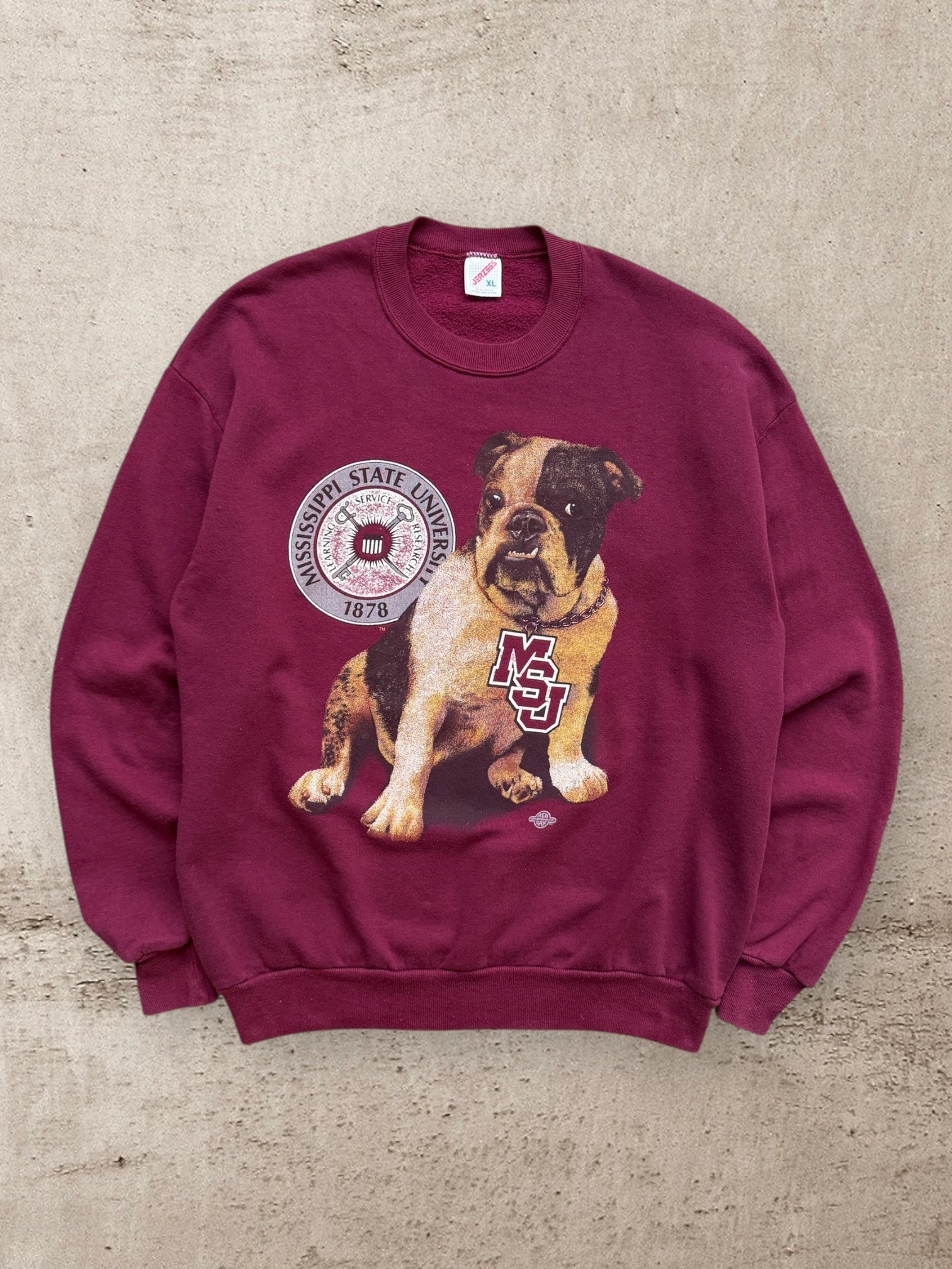 90s Mississippi State University Crewneck - XL