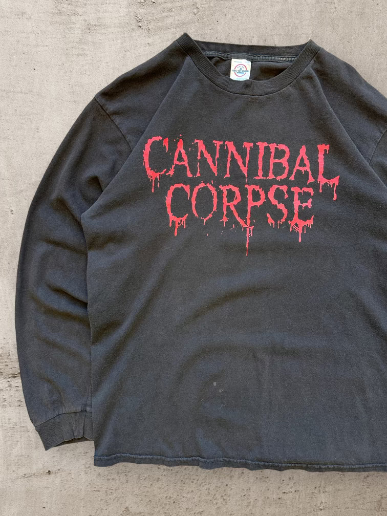 00s Cannibal Corpse Long Sleeve T-Shirt - Large