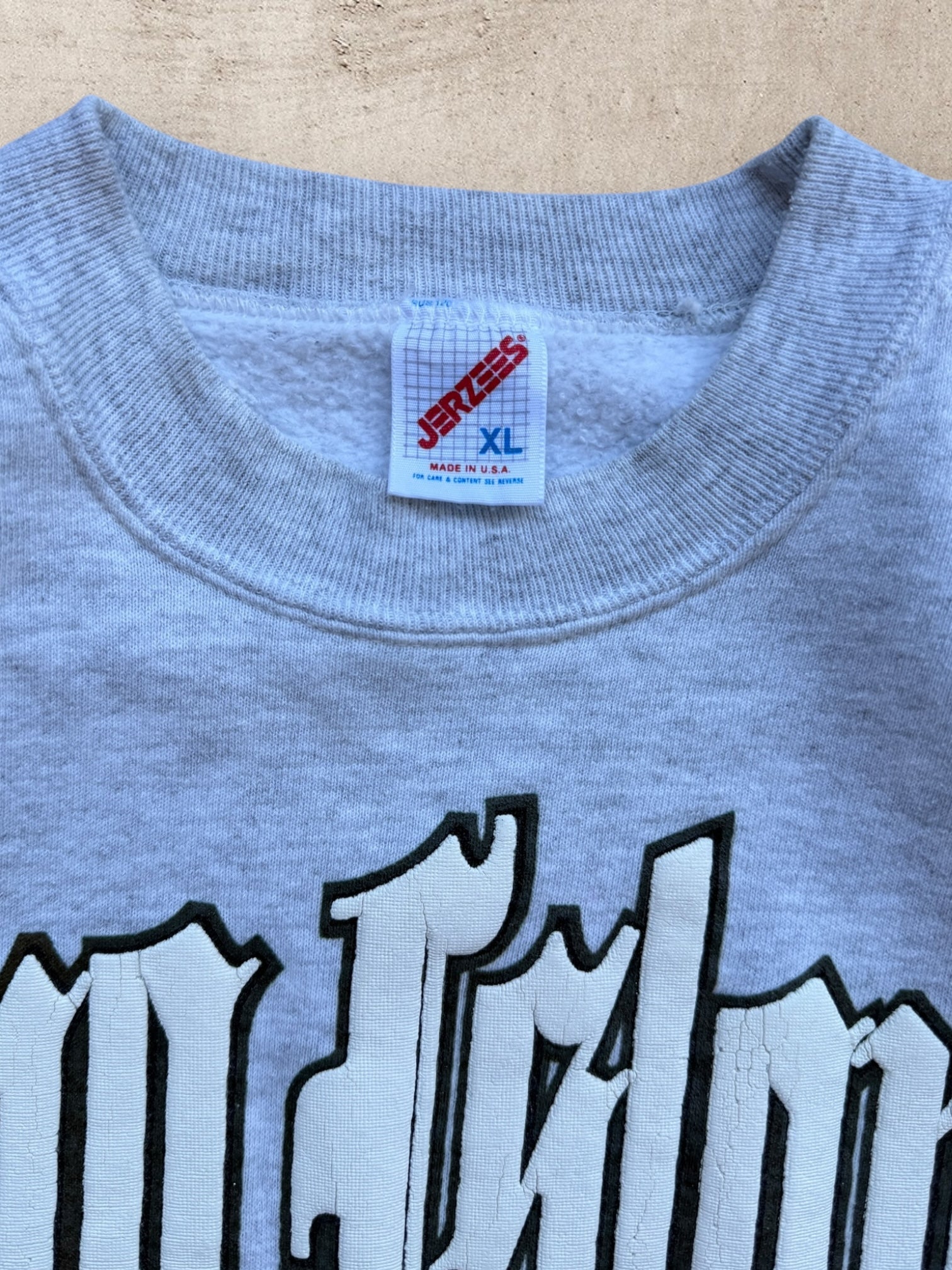 90s Long Island New York Graphic Crewneck - Large