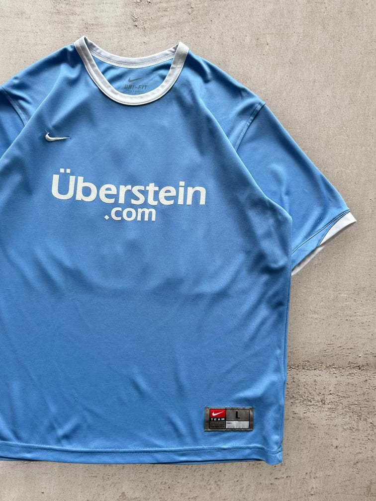 00s Nike Uberstein.com Soccer Jersey - Large