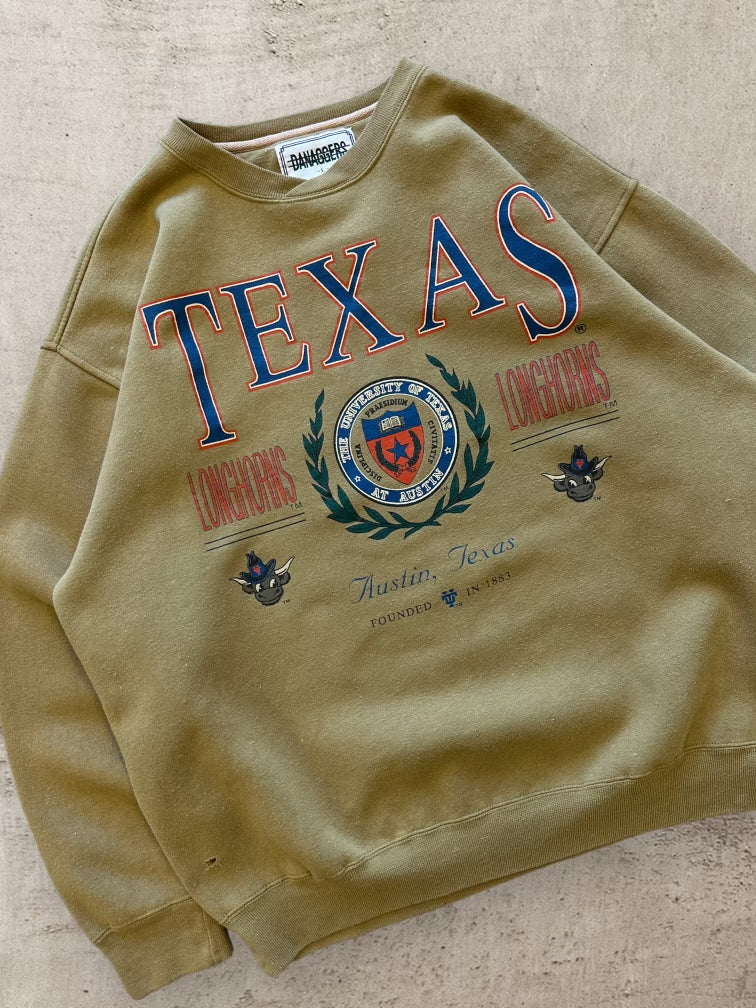 90s Texas Longhorns Crewneck - Large