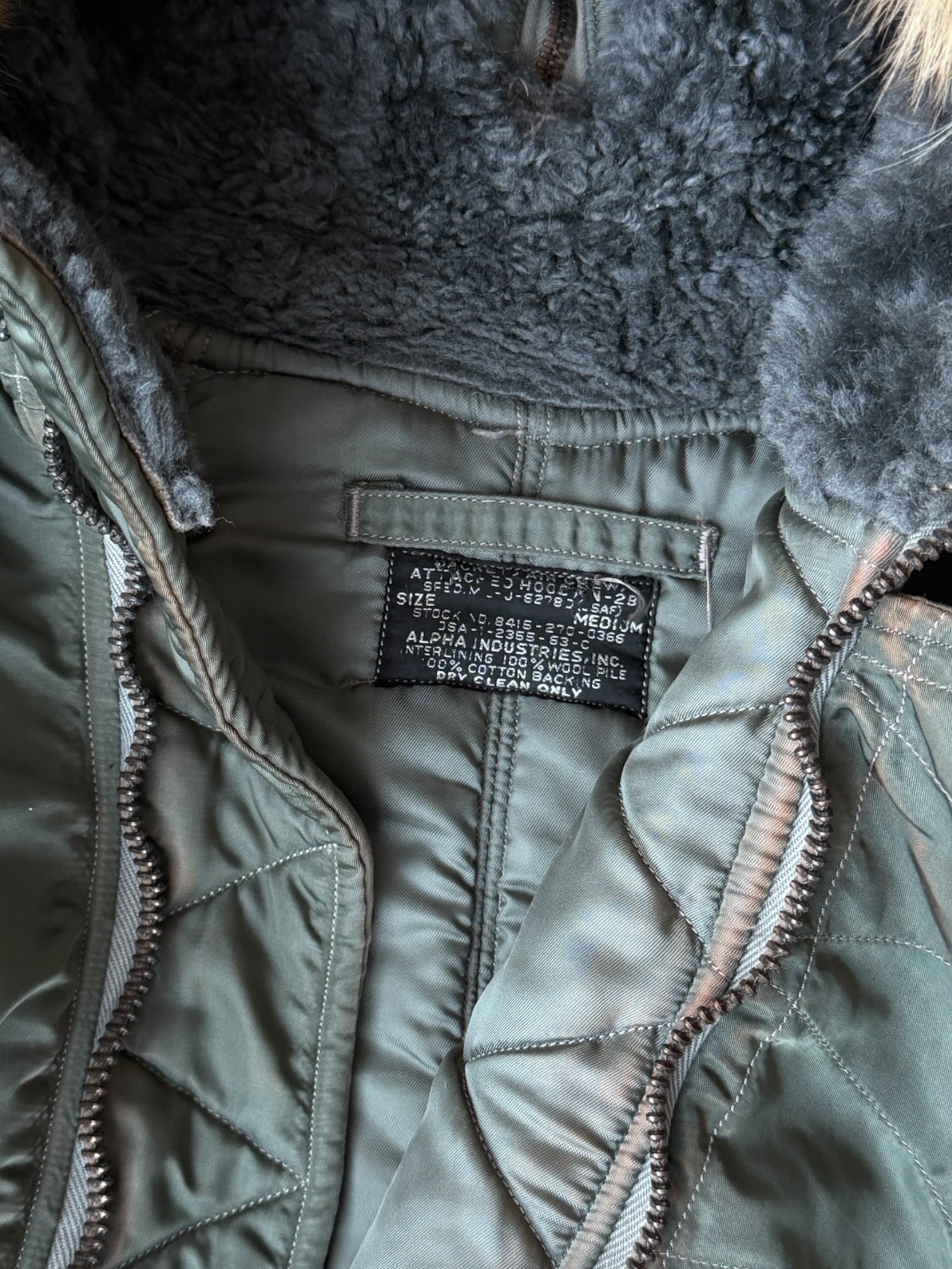 1963 N-2B USAF Flight Bomber Jacket - Medium