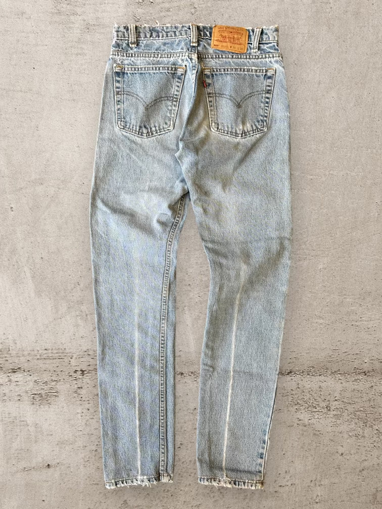 90s Levi’s 505 Light Wash Denim Jeans - 29x30