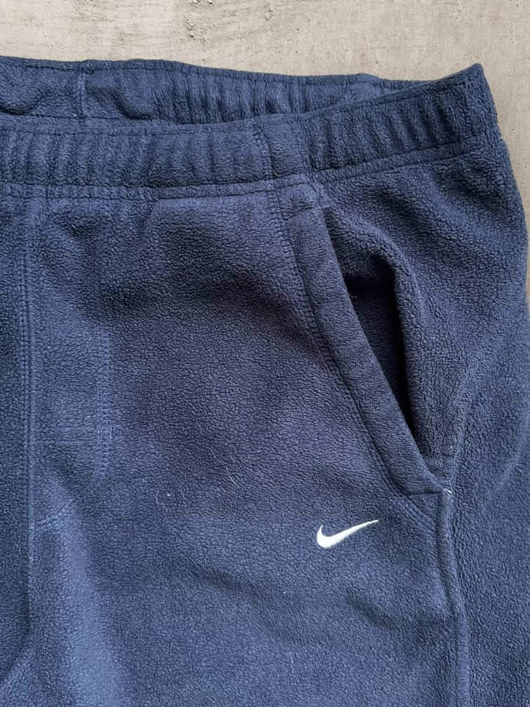 00s Nike Embroidered Fleece Sweatpants - Large