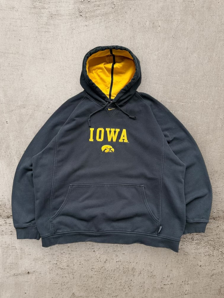 00s Nike Team Iowa Hawkeyes Hoodie - XXL