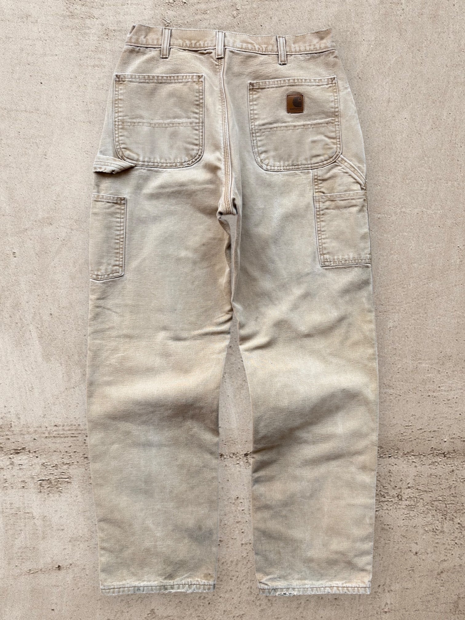 90s Carhartt Blanket Lined Carpenter Pants - 30”