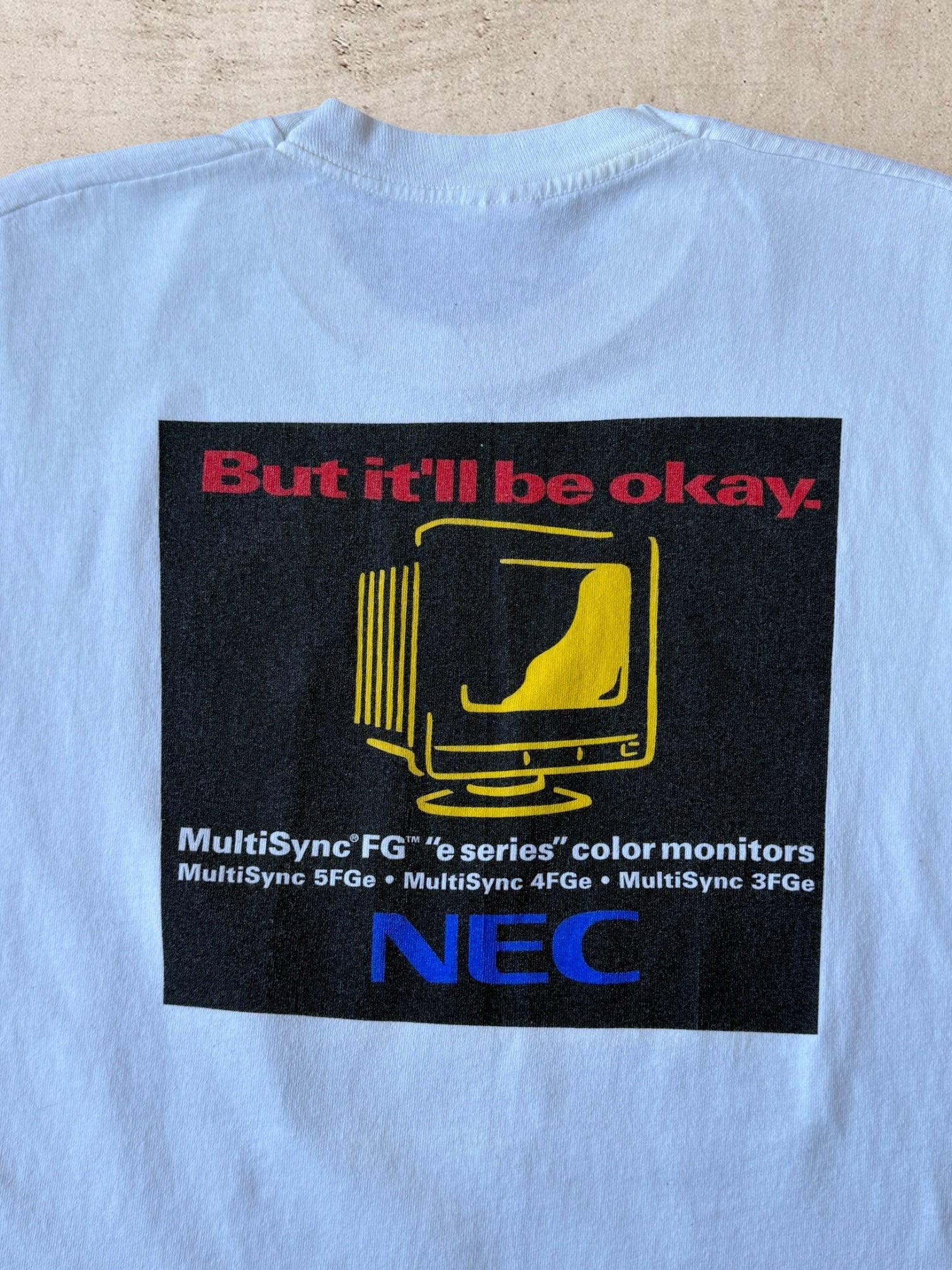 90s NEC MultiSync Monitor Promo Graphic T-Shirt - Large – The Juncture