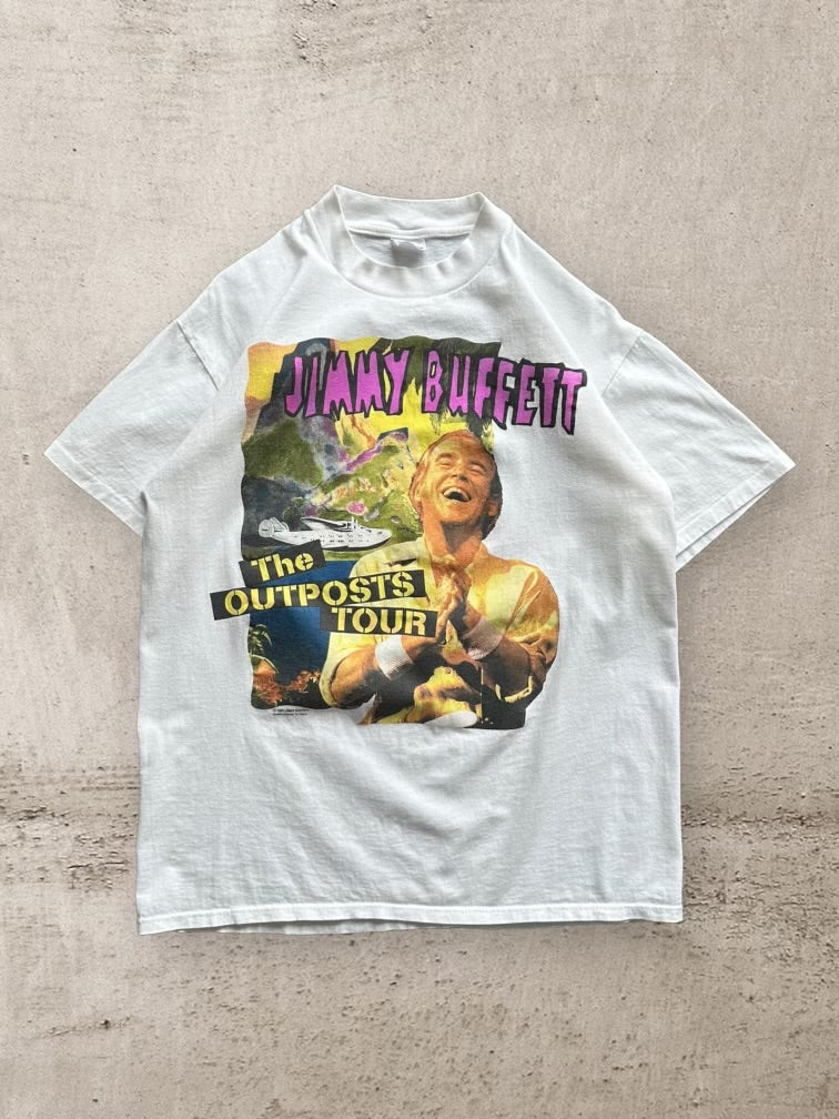 90s Jimmy Buffet Outposts Tour Graphic T-Shirt - Medium