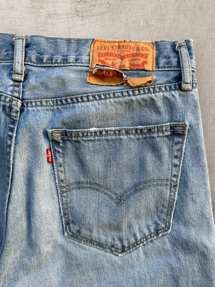 00s Levi’s 505 Cut Off Denim Shorts - 33