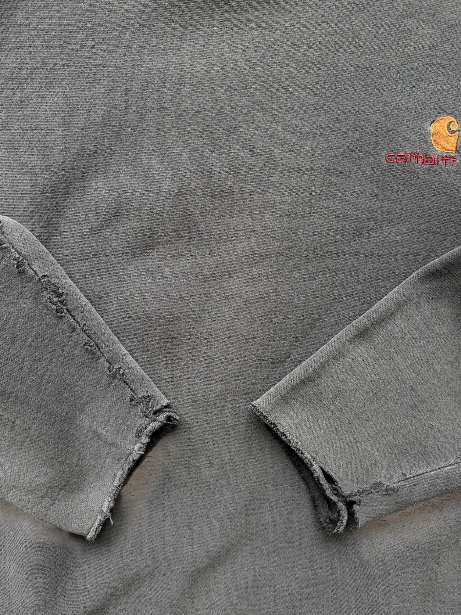 90s Carhartt Faded & Distressed Crewneck - XL