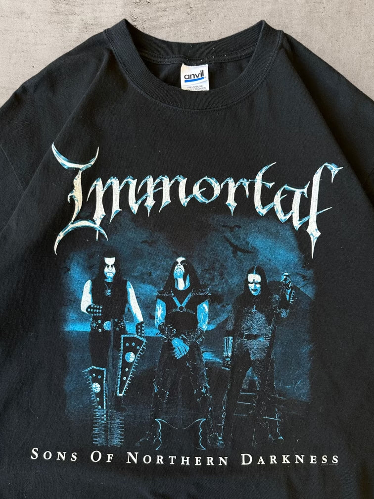02 Immortal Sons of Northern Darkness Tour T-Shirt - XL