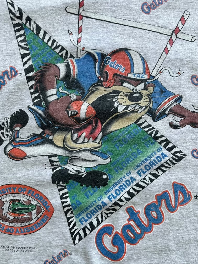 90s Florida Gators Taz Graphic T-Shirt - Large