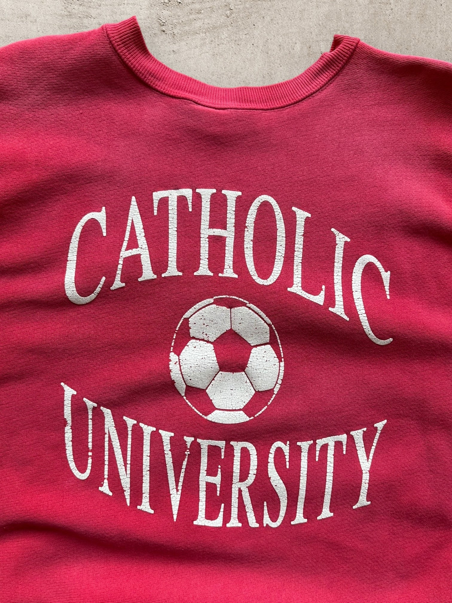 90s Catholic University Soccer Crewneck -