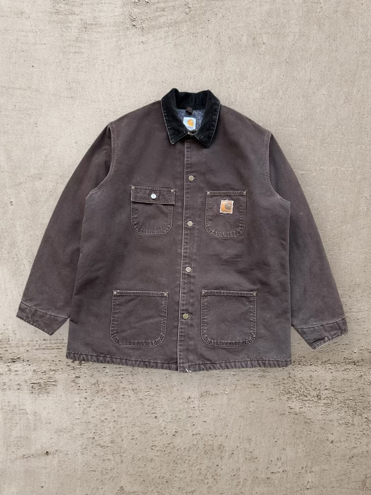 00s Carhartt Wool Lined Chore Jacket - XXL