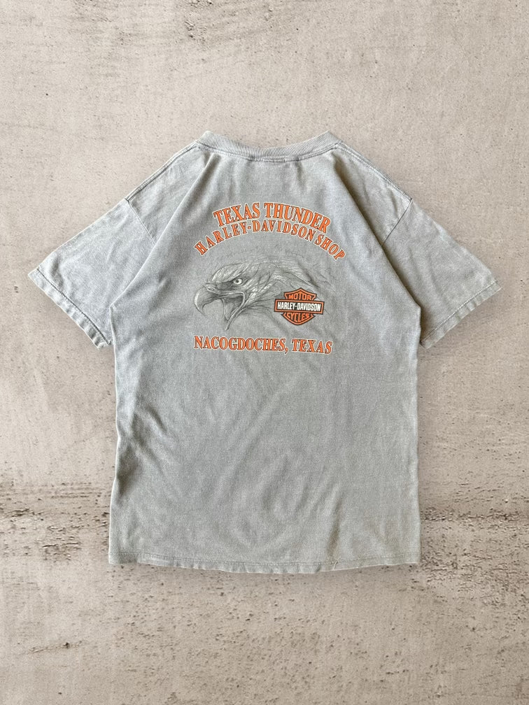 00s Harley Davidson Texas Thunder T-Shirt - XL
