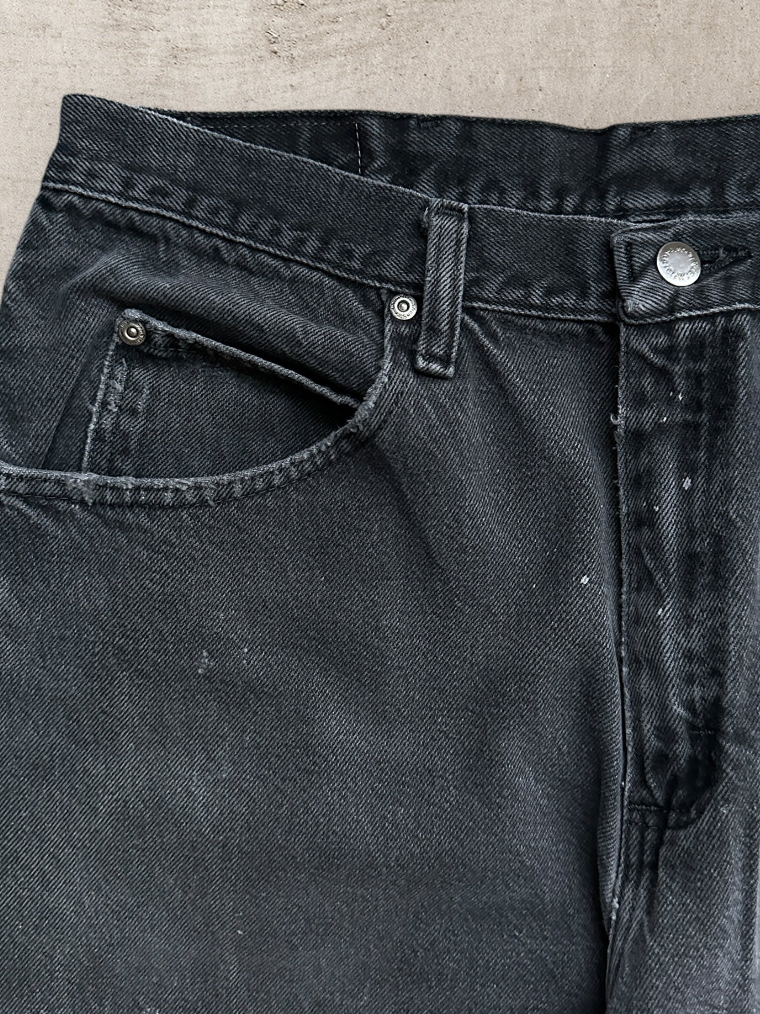 00s Wrangler Black Denim Jeans - 32