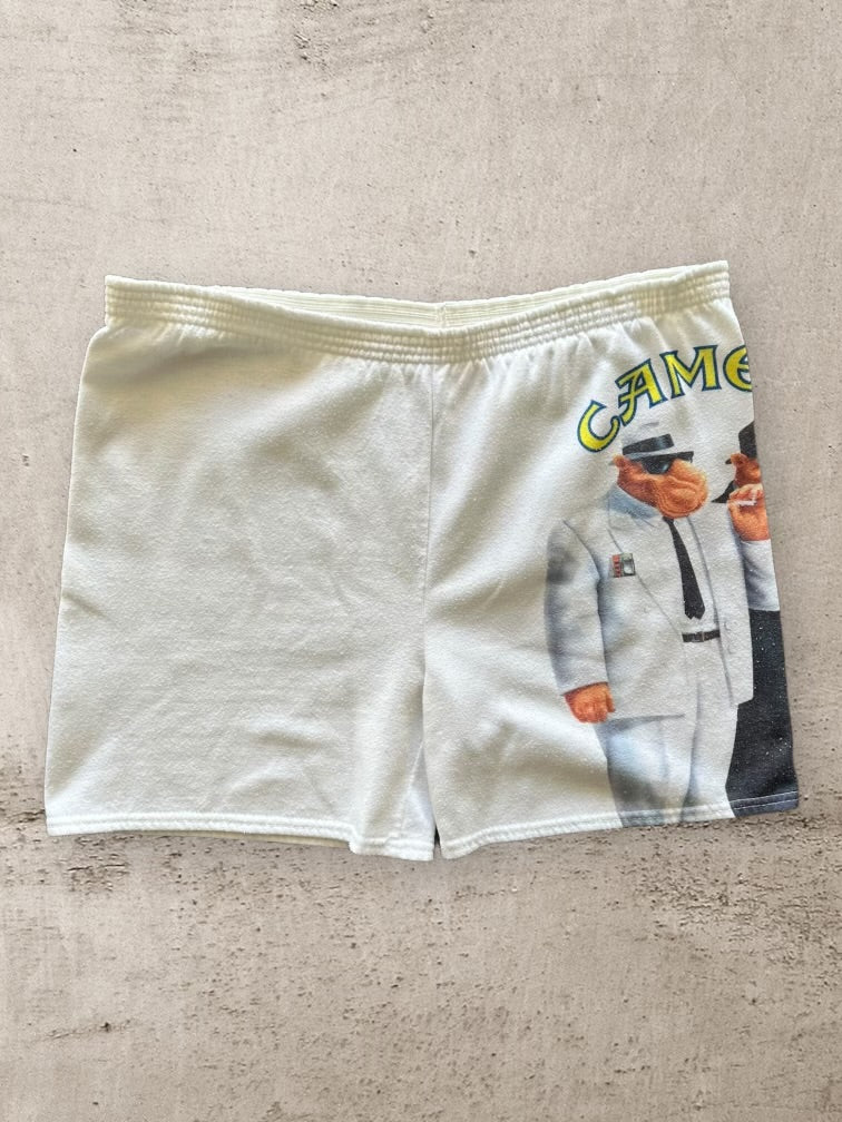 90s Camel Cigarettes Graphic Cotton Shorts - XL