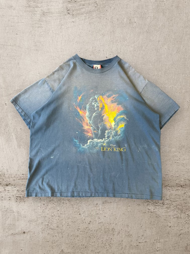 90s Disney The Lion King Faded T-Shirt - XL