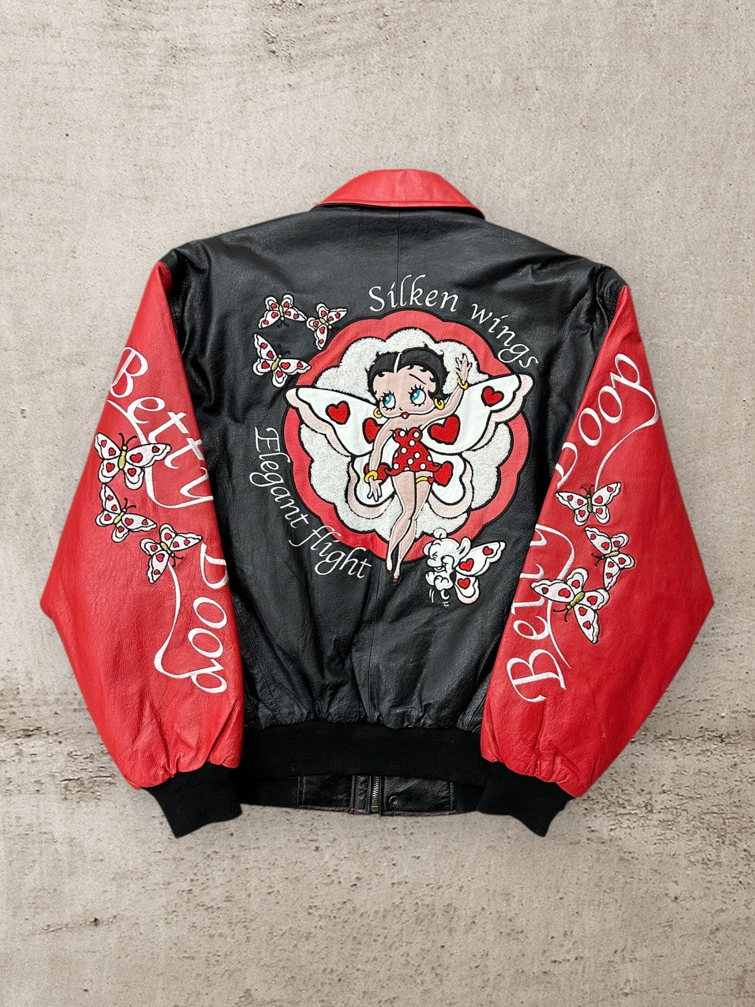 90s American Toons Betty Boop Leather Jacket - XL – The Juncture