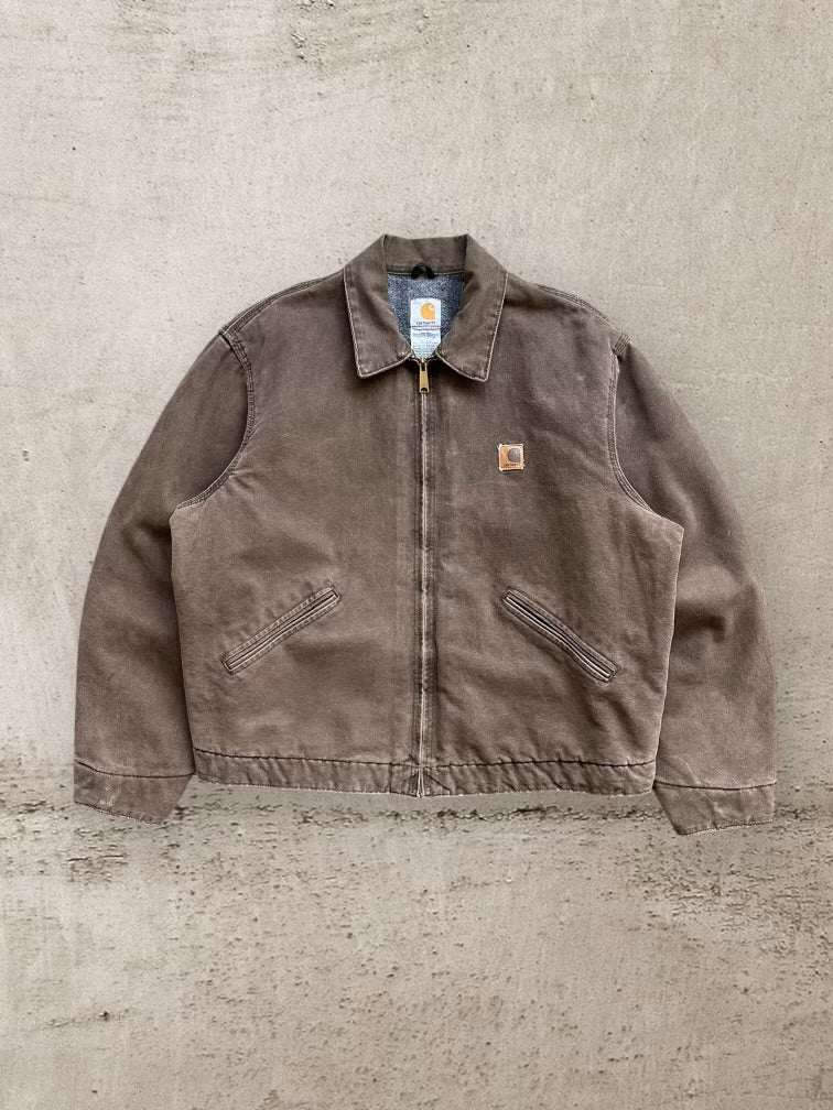 00s Carhartt Wool Lined Detroit Jacket - XL