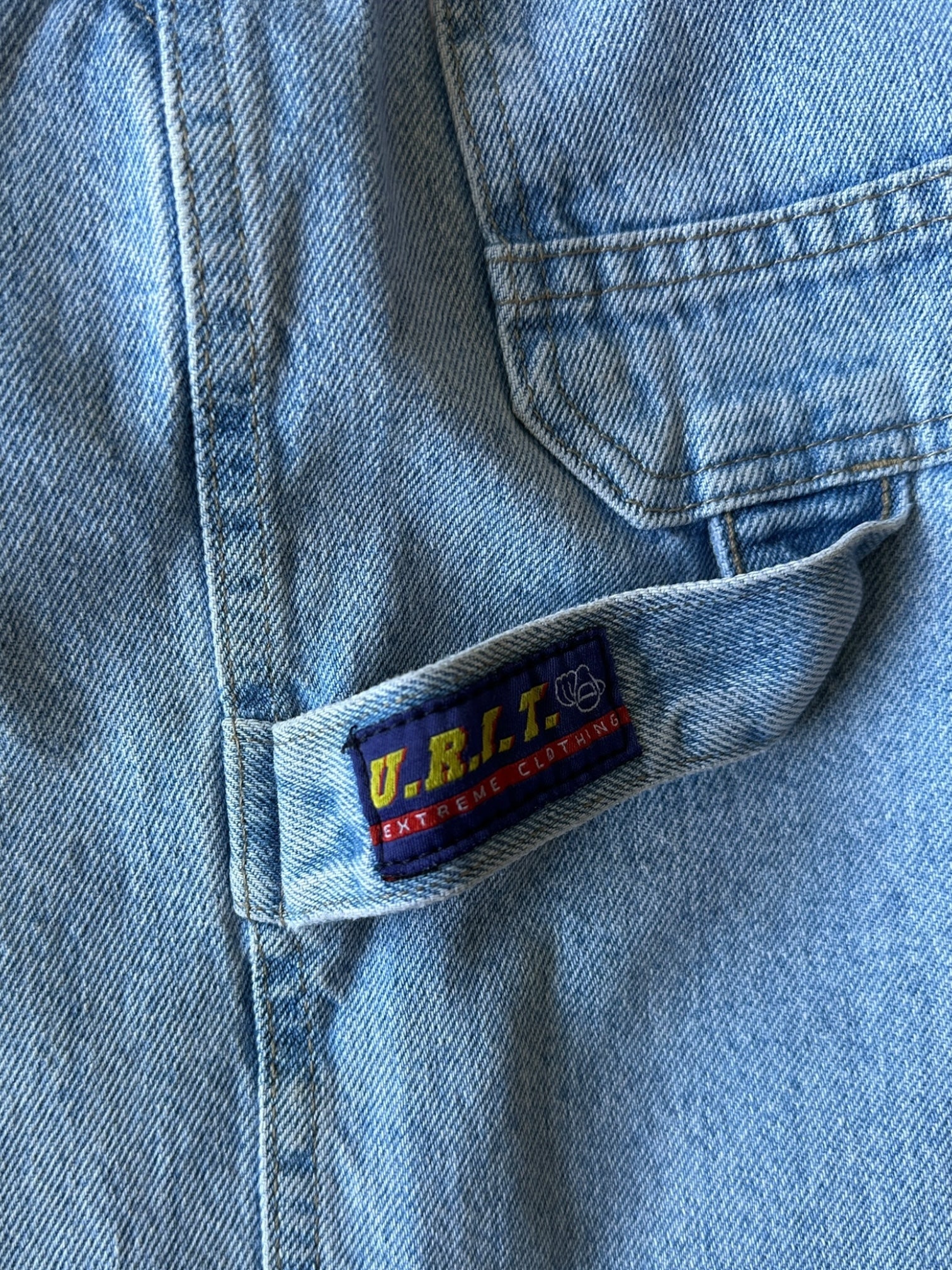 00s U.R.I.T Baggy Denim Carpenter Pants - 28”