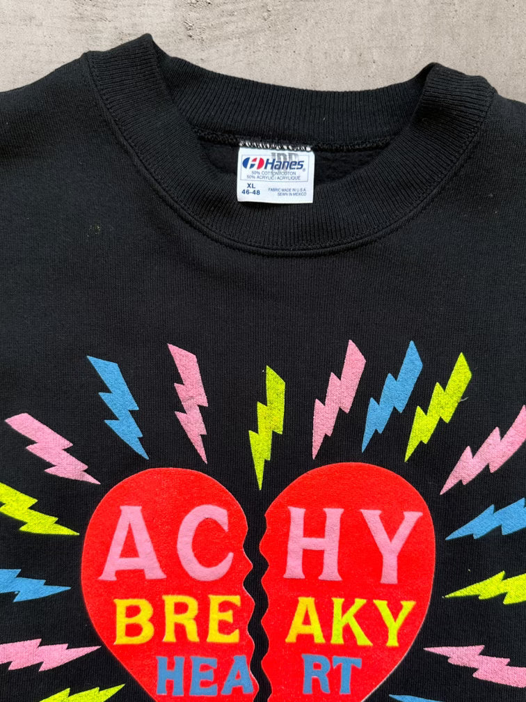 90s Achy Breaky Heart Crewneck - XL