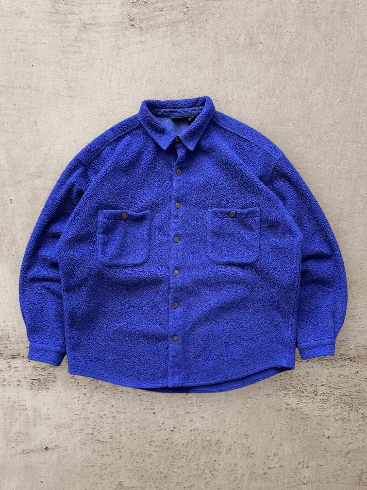 90s Patagonia Synchilla Button Up Fleece - XL