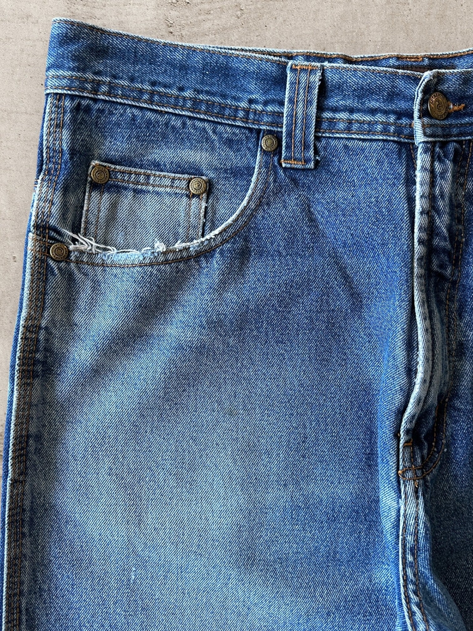 00s Risk Jeans Co. Baggy Denim Jeans - 35”