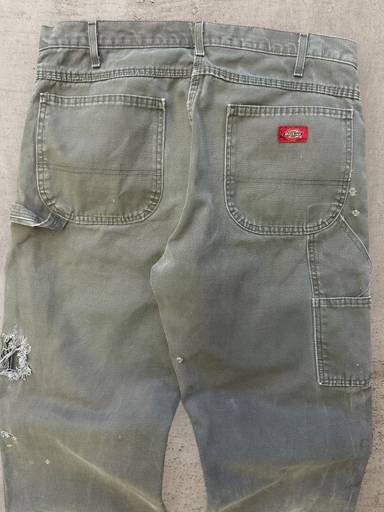 00s Dickies Distressed Carpenter Pants - 35x29