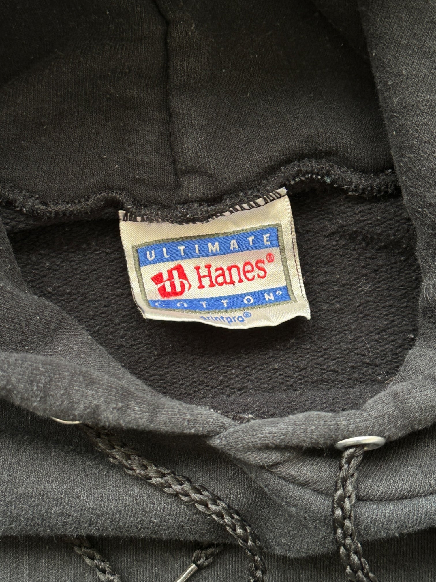 00s Hanes Ultimate Black Hoodie - XXL