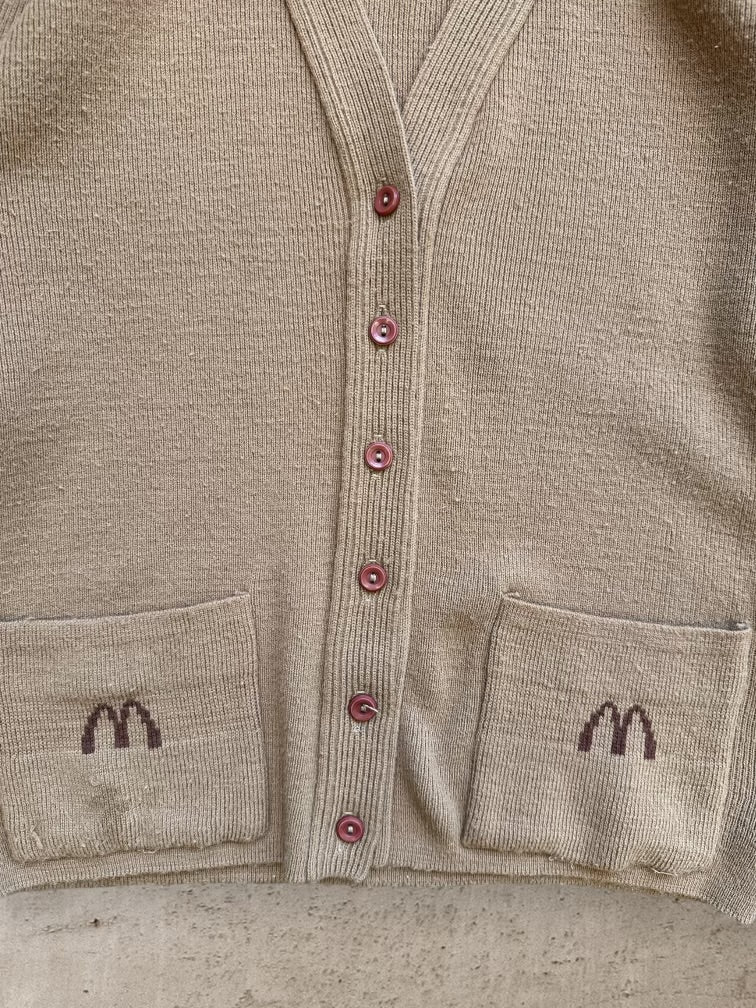70s McDonalds Cardigan - Medium