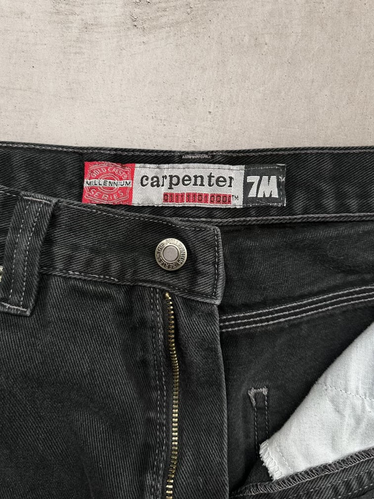 90s Bugle Boy 7M Baggy Carpenter Pants - 33